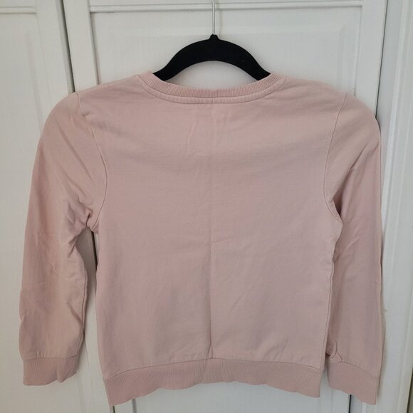 Girls Light Pink Sweatshirt 8-9 Y - Picture 3 of 4